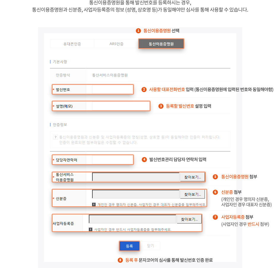 휴대폰인증방법